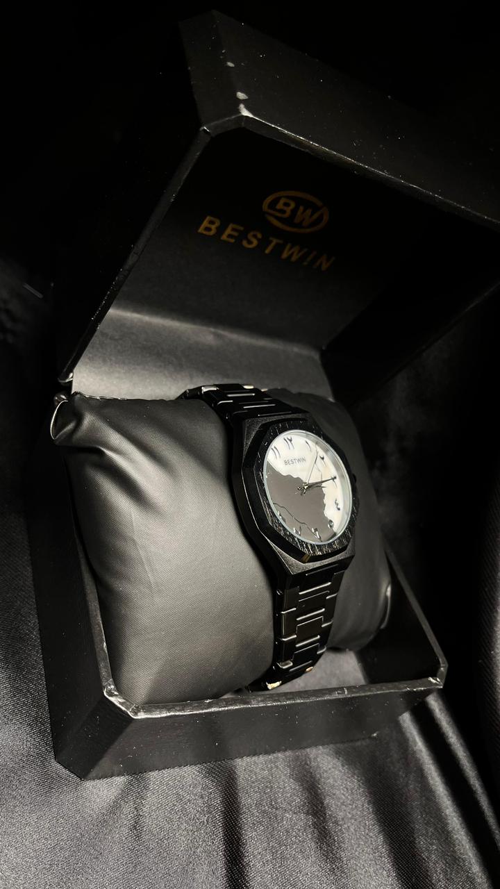L208 Bestwin Men's Watch in Black With Dual Dail