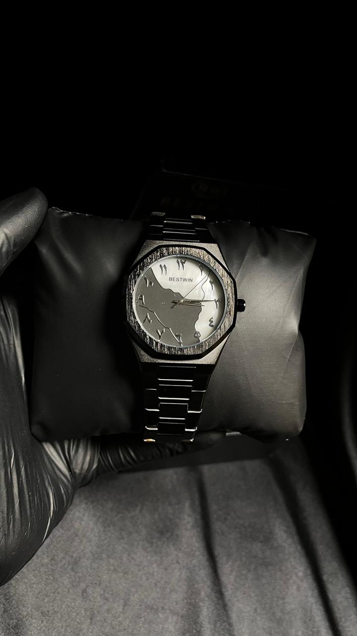 L208 Bestwin Men's Watch in Black With Dual Dail