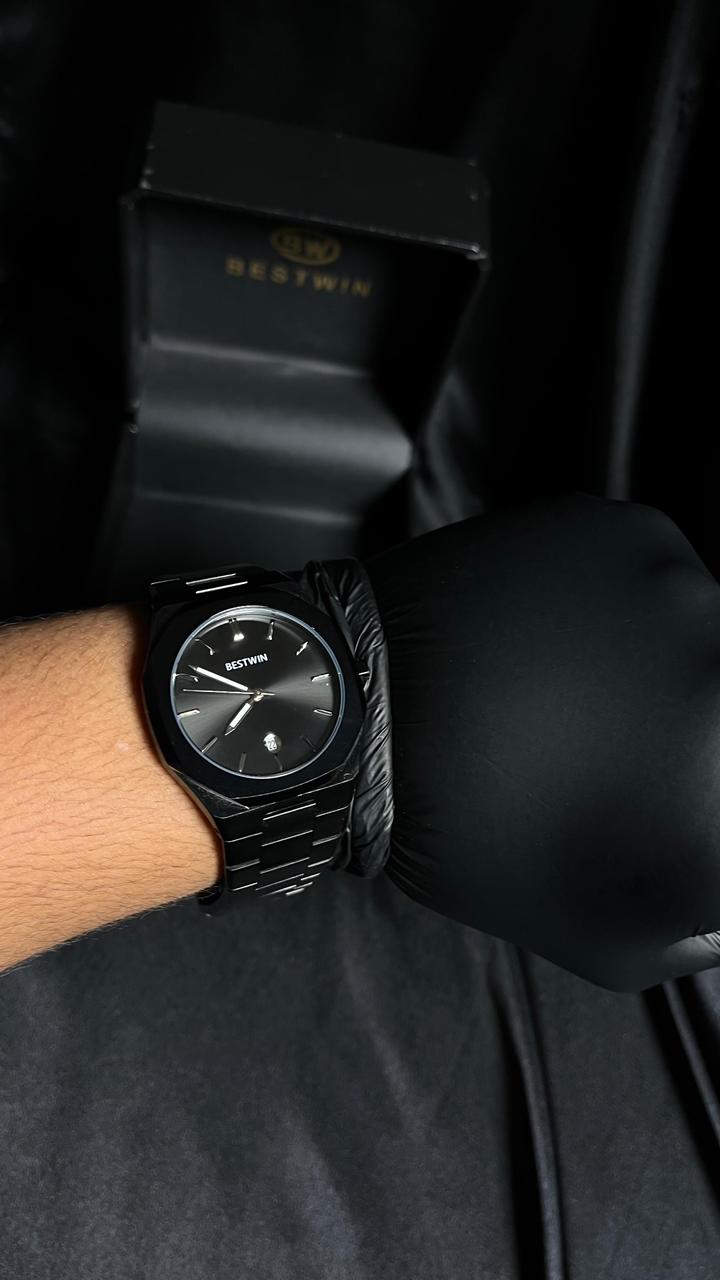 Bestwin Men;s Watch in Black With Date