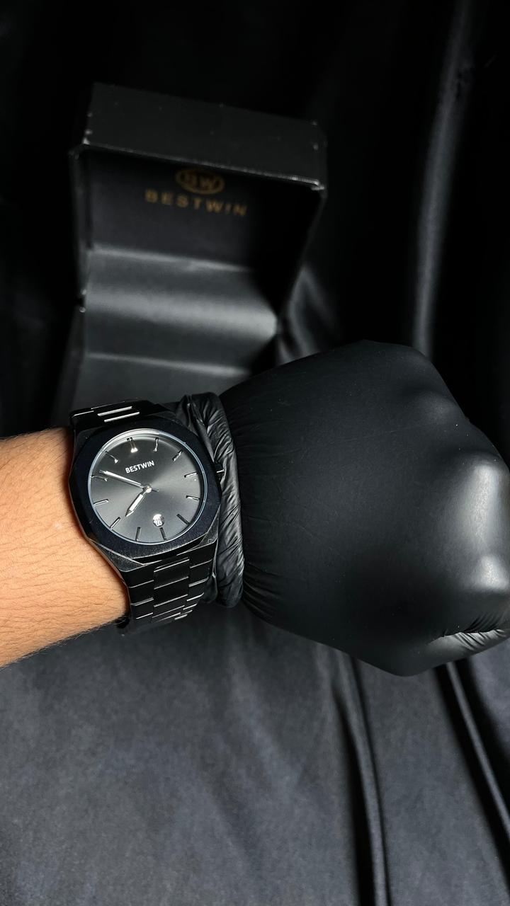 Bestwin Men;s Watch in Black With Date