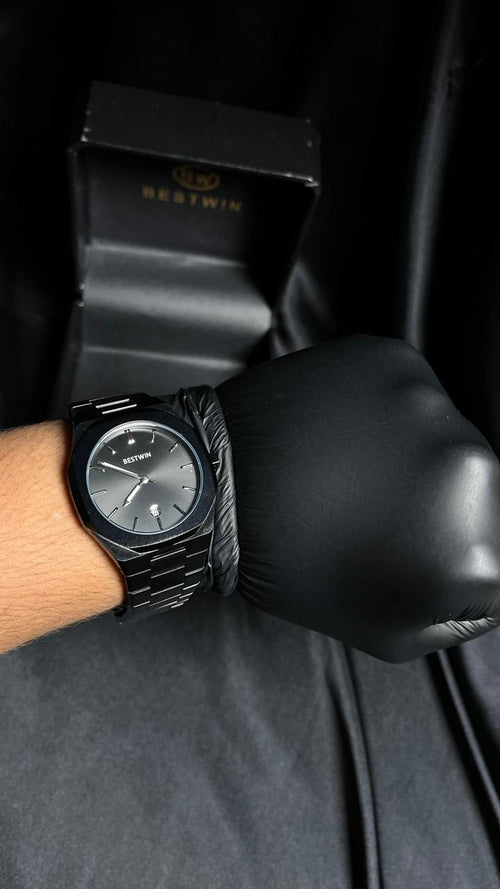 Bestwin Men;s Watch in Black With Date
