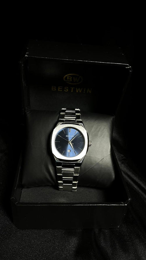 Bestwin Men's Watch in Blue Dail With Date